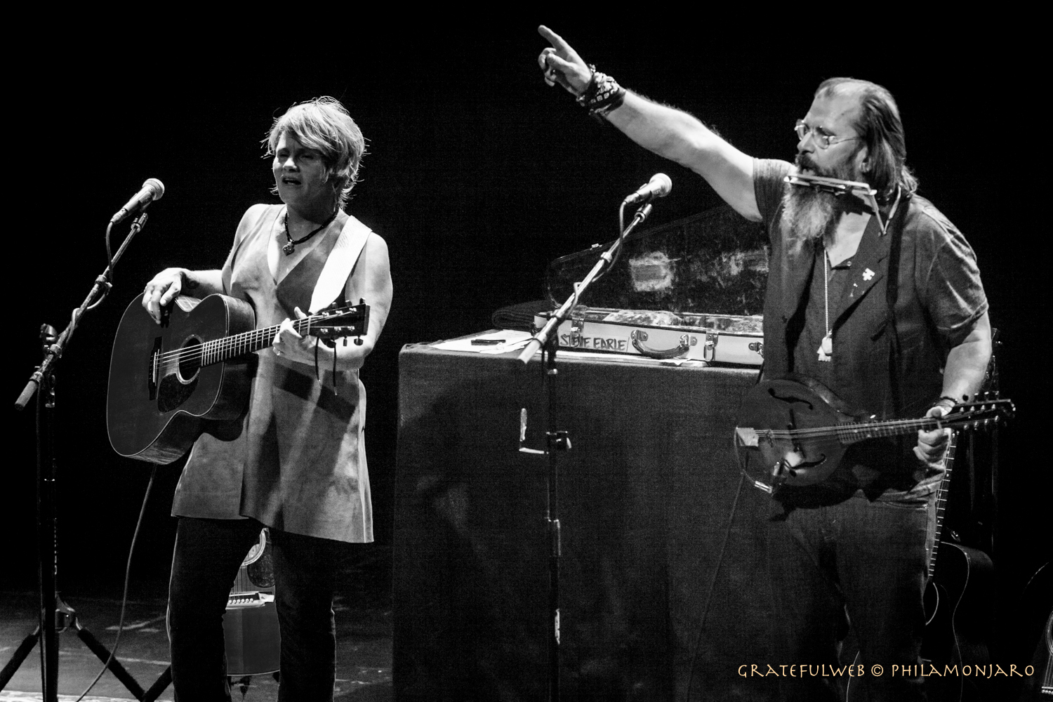 Shawn Colvin and Steve Earle Fans connect with this unique duo